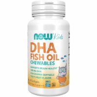 NOW Foods Kid's Chewable DHA Fruit Flavor Softgels 100mg