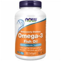 NOW® Foods Omega-3 Softgels 1000mg