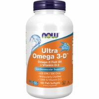 NOW Foods Ultra Omega 3-D 180 Sgels