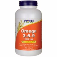 NOW Foods Omega 3-6-9 1,000 mg 250 Sgels