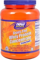 NOW   Sports® Grass-Fed Whey Protein Concentrate   Creamy Vanilla