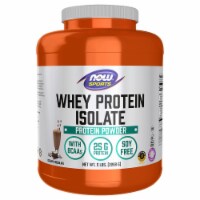 NOW® Sports Creamy Chocolate Whey Protein Isolate Powder