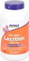 NOW Foods Non-GMO Lecithin Softgels 1200mg Perspective: Main