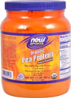 NOW  Sports® Organic Pea Protein   Natural Chocolate