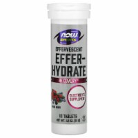 NOW Foods Effer-Hydrate - Mixed Berry 10 Tabs