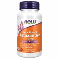 NOW Foods Extra Strength Astaxanthin Cellular Protection Dietary Supplement Softgels 10mg