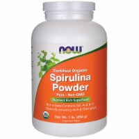 NOW Foods Certified Organic Spirulina Powder 1 lb Pwdr