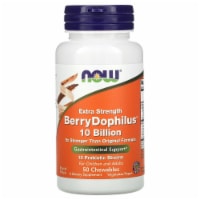 NOW Foods Extra Strength Berrydophilus 10 Billion Cfu 50 Chwbls