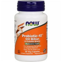 NOW Foods Probiotic-10 100 Billion Cfu 30 Veg Caps
