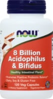 NOW Foods 8 Billion Acidophilus & Bifidus Veg Capsules Perspective: Main