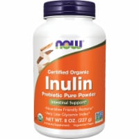 NOW Foods Certified Organic Inulin Pure Powder