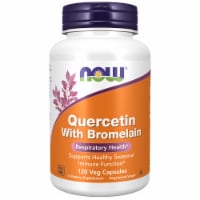 NOW® Foods Quercetin with Bromelain Veg Capsules