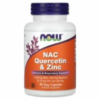 NOW Foods NAC Quercetin & Zinc - 90 Veg Capsules