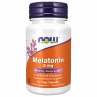 NOW® Foods Melatonin Healthy Sleep Cycle Veg Capsules