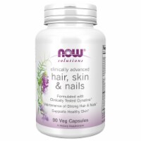 NOW Foods Solutions Clinically Advanced Hair Skin & Nails Capsules