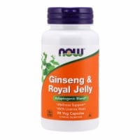 NOW Foods Ginseng & Royal Jelly Capsules