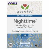 NOW Foods Nighttime Mellow Nighttime Herbal Tea