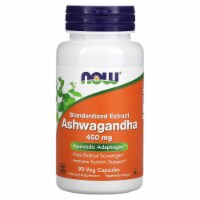NOW Foods Ashwagandha Standardized Extract Veg Capsules 450mg