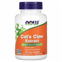 NOW Foods Cat's Claw Extract 10:1 Concentrate/1.5% Standardized Extract,120 Veg Caps