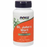NOW Foods St. John’s Wort Standardized Extract Dietary Supplement Veg Capsules 300mg