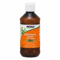 NOW Foods Elderberry Liquid for Kids Immune Support Dietary Supplement