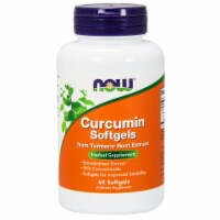 NOW Foods Curcumin Herbal Supplement Softgels