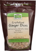 NOW   Real Food Crystallized Ginger Dices