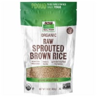 NOW Real Food Organic Sprouted Brown Rice