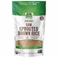 NOW   Real Food Organic Sprouted Brown Rice