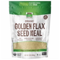 NOW   Real Food Organic Golden Flax Seed Meal