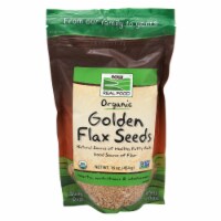 NOW Foods Organic Golden Flax Seeds