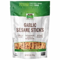 NOW   Real Food Sesame Sticks   Garlic