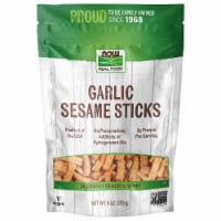 NOW   Real Food Sesame Sticks   Garlic