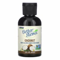 NOW Foods  BetterStevia™ Liquid Sweetener   Coconut