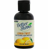 NOW Foods  BetterStevia™ Liquid Sweetener   Lemon Twist