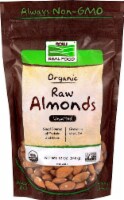 NOW   Real Food Organic Raw Unsalted Shelled Almonds