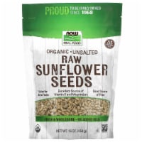 NOW   Real Food Organic Raw Sunflower Seeds   Unsalted