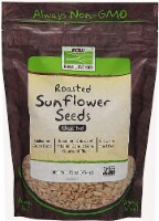 NOW   Real Food Roasted Sunflower Seeds Unsalted