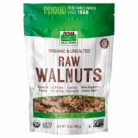 NOW   Real Food Organic Raw Walnuts Unsalted