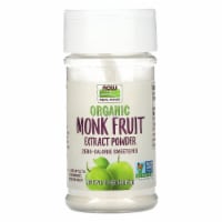 NOW Foods Organic Monk Fruit Extract Powder Zero-Calorie Sweetener