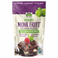NOW Foods Organic Monk Fruit with Erythritol Sugar Replacement Powder
