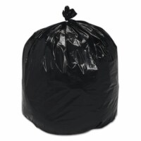 3862312 33 x 40 in. Skilcraft Recycled Content Trash Can Liners Brown & Black
