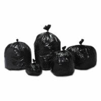 3862428 50 in. Skilcraft Recycled Content Trash Can Liners Brown & Black
