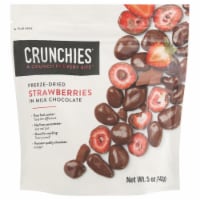 Crunchies® Milk Chocolate Freeze-Dried Strawberries