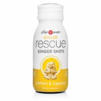 The Ginger People® Lemon & Cayenne Ginger Rescue® Ginger Shots Perspective: Main