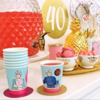 Prime Party Golden Girls Cups (8 Pack)