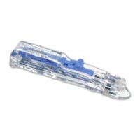 Skilcraft NSN3174220 Clam Clip Dispenser- 60-Sheet Cap- Medium- 8 Clips-BK-Clear