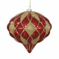 5.7  Red-Gold Matte-Glit Diamond Onion - M112286