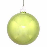 Vickerman Shiny Lime Green Shatterproof Christmas Ball Ornament 2.75  (70mm)