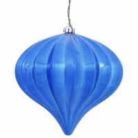 5.7  Blue Shiny Onion UV Drilled 3/Bag - N151202DSV